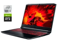 Ігровий ноутбук Acer Nitro 5 AN515-55-54CY / 15.6" (1920x1080) IPS / Intel Core i5-10300H (4 (8) ядра по 2.5 - 4.5 GHz) / 16 GB DDR4 / 512 GB SSD / nVidia GeForce RTX 3060, 6 GB GDDR6, 192-bit / WebCam б/в