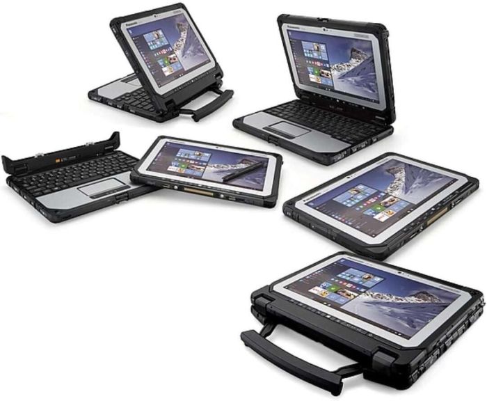 Захищений нетбук-трансформер Panasonic Toughbook CF-20 / 10.1" (1920x1200) TN / Intel Core M5-6Y57 (2 (4) ядра по 1.1 - 2.8 GHz) / 8 GB DDR3 / 256 GB SSD / Intel HD Graphics 615 / WebCam / Win 10 Pro + ДОК-станція б/в - изображение 11