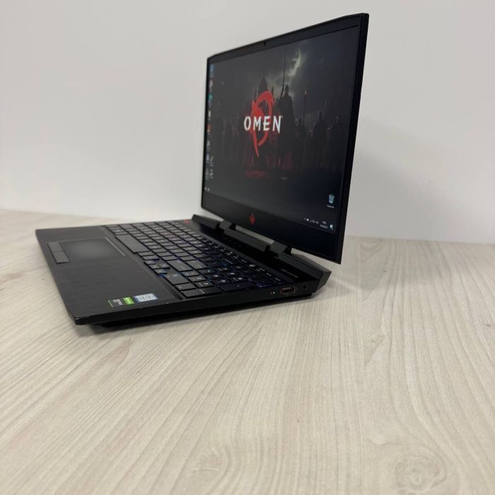 Ігровий ноутбук Б-клас HP Omen 15-dc1088wm / 15.6" (1920x1080) IPS / Intel Core i7-9750H (6 (12) ядер по 2.6 - 4.5 GHz) / 16 GB DDR4 / 256 GB SSD NVMe / nVidia GeForce GTX 1660 Ti, 6 GB GDDR6, 192-bit / WebCam б/в - зображення 5