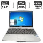 Ноутбук Medion 2180 / 15.4" (1366x768) TN / Intel Pentium T2330 (2 ядра по 1.6 GHz) / 4 GB DDR2 / 250 GB HDD / nVidia GeForce 9300M, 256 MB GDDR2, 64-bit / WebCam / DVD-ROM б/в