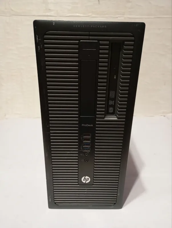 ПК Б-клас HP ProDesk 600 G1 Tower / Intel Core i5-4590 (4 ядра по 3.3 - 3.7 GHz) / 16 GB DDR3 / 240 GB SSD + 500 GB HDD / Intel HD Graphics 4600 / DVD-RW б/в - зображення 2