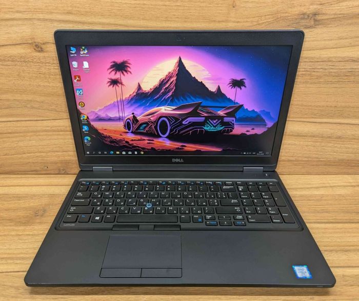 Ноутбук Dell Latitude 5580 / 15.6" (1920x1080) IPS / Intel Core i5-7300U (2 (4) ядра по 2.6 - 3.5 GHz) / 8 GB DDR4 / 256 GB SSD / Intel HD Graphics 620 / HDMI / WebCam / Windows 10 б/в - изображение 2