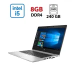 Ультрабук HP EliteBook 830 G6 / 13.3" (1920x1080) IPS / Intel Core i5-8250U (4 (8) ядра по 1.6 - 3.4 GHz) / 8 GB DDR4 / 240 GB SSD / Intel UHD Graphics 620 / WebCam б/в