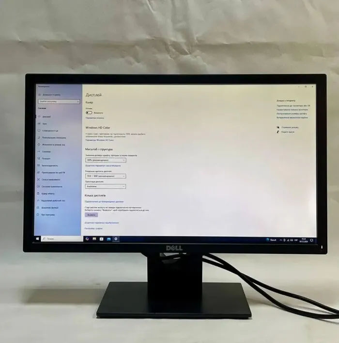 Монітор Б-клас Dell E2216HF Black / 22" (1920x1080) TN / VGA, DisplayPort б/в - зображення 4