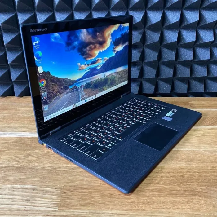 Ноутбук-трансформер Б-клас Lenovo Yoga 2 Pro / 13.3" (3200x1800) TN Touch / Intel Core i7-4500U (2 (4) ядра по 1.8 - 3.0 GHz) / 8 GB DDR3 / 256 GB SSD / Intel HD Graphics 4400 / WebCam б/в - зображення 6