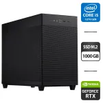 Ігровий ПК Asus Prime AP201 Black Tower / Core i5-12400F (6(12) ядра по 2.5-4.4GHz) / 16GB DDR4 / 1000GB SSD M.2 / GeForce RTX 3070, 8GB GDDR6, 256bit / HDMI / 750W