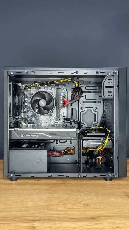 Ігровий ПК Deepcool Matrexx 30 Tower / AMD Ryzen 3 1200 (4 ядра по 3.1 - 3.4 GHz) / 8 GB DDR4 / 120 GB SSD + 500 GB HDD / AMD Radeon RX 470, 4 GB GDDR5, 25 - зображення 4