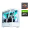 Ігровий ПК Zalman P30 White Ice Tower / AMD Ryzen 5 8400F (6 (12) ядер по 4.2 - 4.7 GHz) / 16 GB DDR5 / 1000 GB SSD M.2 / nVidia GeForce RTX 5060, 16 GB GDDR7, 128-bit