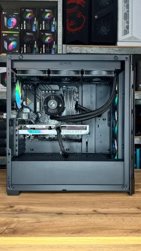 Збірка під замовлення: комп'ютер Cougar Duoface Pro RGB Tower / AMD Ryzen 7 5800X3D (8 (16) ядер по 3.4 - 4.5 GHz) / 32 GB DDR4 / 2000 GB SSD M.2 / nVidia GeForce RTX 4060, 8 GB GDDR6, 128-bit / 750W - зображення 7