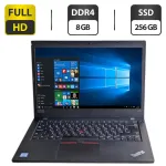 Ультрабук Б-клас Lenovo ThinkPad L490 / 14" (1920x1080) IPS / Intel Core i3-8145U (2 (4) ядра по 2.1 - 3.9 GHz) / 8 GB DDR4 / 256 GB SSD / Intel UHD Graphics / WebCam б/в