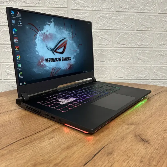 Ігровий ноутбук Б-клас Asus ROG Strix G513IM / 15.6" (1920x1080) IPS / AMD Ryzen 7 4800H (8 (16) ядер по 2.9 - 4.2 GHz) / 32 GB DDR4 / 1000 GB SSD / nVidia GeForce RTX 3060, 6 GB GDDR6, 192-bit б/в - зображення 4