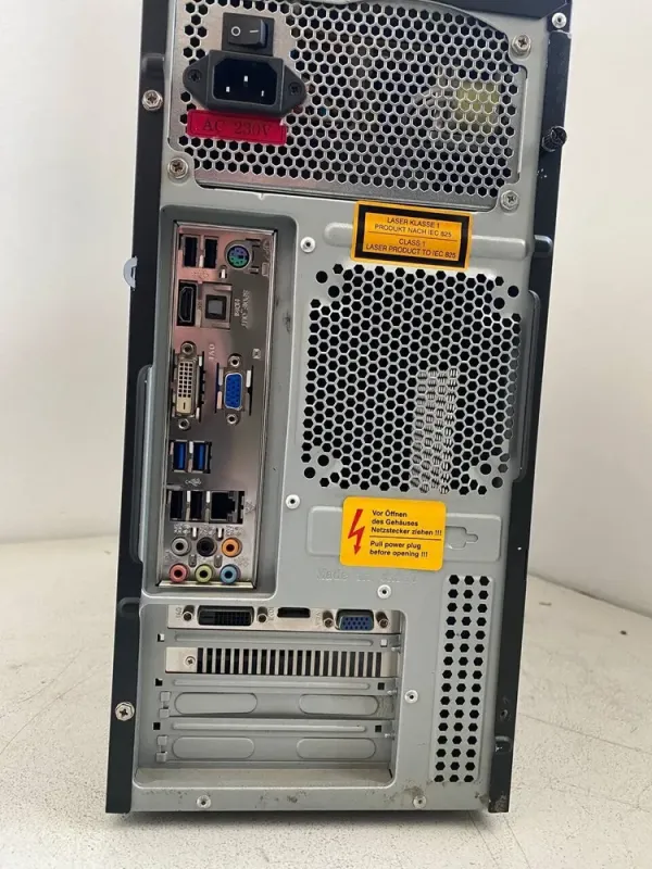 Комп'ютер Terra Tower / Intel Core i7-3770 (4 (8) ядра по 3,4 - 3,9 ГГц) / 16 ГБ DDR3 / 256 ГБ SSD / nVidia GeForce GT 640, 2 ГБ GDDR3, 128-біт / DVD-ROM б/в - зображення 4