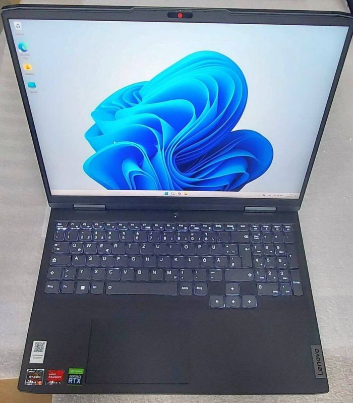 Ігровий ноутбук Lenovo IdeaPad Gaming 3 16ARH7 Gray / 16" (1920x1080) IPS / AMD Ryzen 5 6600H (6 (12) ядер по 3.3 - 4.5 GHz) / 16 GB DDR5 / 512 GB SSD / nVidia GeForce RTX 3050, 4 GB GDDR6, 128-bit / WebCam б/в - зображення 3