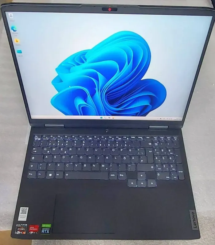 Ігровий ноутбук Lenovo IdeaPad Gaming 3 16ARH7 Gray / 16" (1920x1080) IPS / AMD Ryzen 5 6600H (6 (12) ядер по 3.3 - 4.5 GHz) / 16 GB DDR5 / 512 GB SSD / nVidia GeForce RTX 3050, 4 GB GDDR6, 128-bit / WebCam б/в - зображення 3