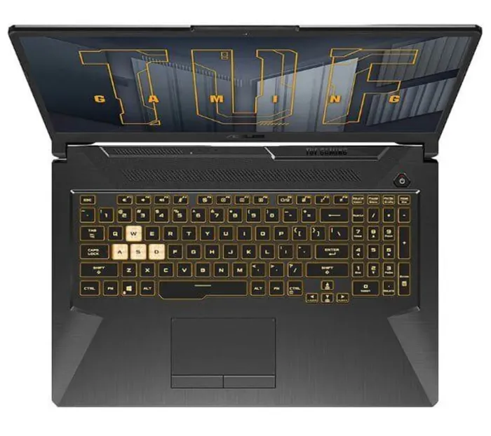 Ігровий ноутбук Asus TUF Gaming F17 FX706HF-HX013W / 17,3" (1920x1080) IPS / Intel Core i5-11400H (6 (12) ядер по 2,2 - 4,5 ГГц) / 16 ГБ DDR4 / 960 ГБ SSD / nVidia GeForce RTX 2050, 4 ГБ GDDR6, 64-біт / WebCam б/в - зображення 4