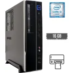 Комп'ютер Digitec Trivium SFF / Intel Core i3-6100 (2 (4) ядра по 3.7 GHz) / 16 GB DDR4 / 256 GB SSD M.2 / Intel HD Graphics 530 / DVD-RW / Card Reader б/в