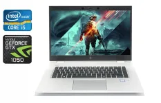 Ігровий ноутбук Б-клас HP EliteBook 1050 G1 / 15.6" (1920x1080) IPS / Intel Core i7-8850H (6 (12) ядер по 2.6 - 4.3 GHz) / 16 GB DDR4 / 480 GB SSD / nVidia GeForce GTX 1050, 4 GB GDDR5, 128-bit / WebCam / Fingerprint / Windows 10 б/в