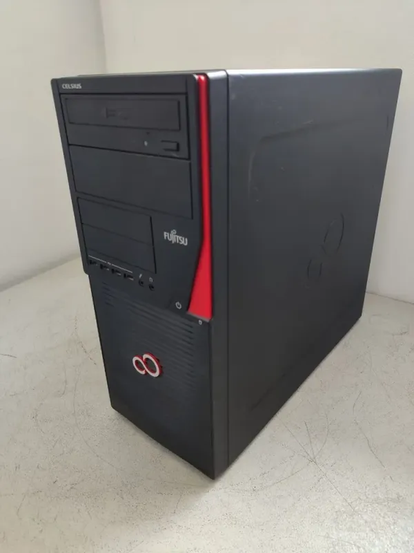 Робоча станція Fujitsu Celsius W530 Workstation Tower / Intel Core i7-4790 (4 (8) ядра по 3.6 - 4.0 GHz) / 16 GB DDR3 / 256 GB SSD + 500 GB HDD / nVidia Quadro K420, 1 GB GDDR3, 128-bit / DVD-ROM б/в - зображення 2