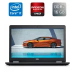 Ноутбук Dell Latitude E5570 / 15.6" (1366x768) TN / Intel Core i7-6820HQ (4 (8) ядра по 2.7 - 3.6 GHz) / 16 GB DDR4 / 512 GB SSD / AMD Radeon R7 M370, 2 GB GDDR5, 128-bit / VGA / WebCam / Windows 10 б/в