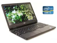 Ноутбук Dell Latitude E5540 / 15.6" (1366x768) TN / Intel Core i5-4200U (2 (4) ядра по 1.6 - 2.6 GHz) / 8 GB DDR3 / 480 GB SSD / Intel HD Graphics 4400 / WebCam / DVD-ROM / Win 10 Pro б/в
