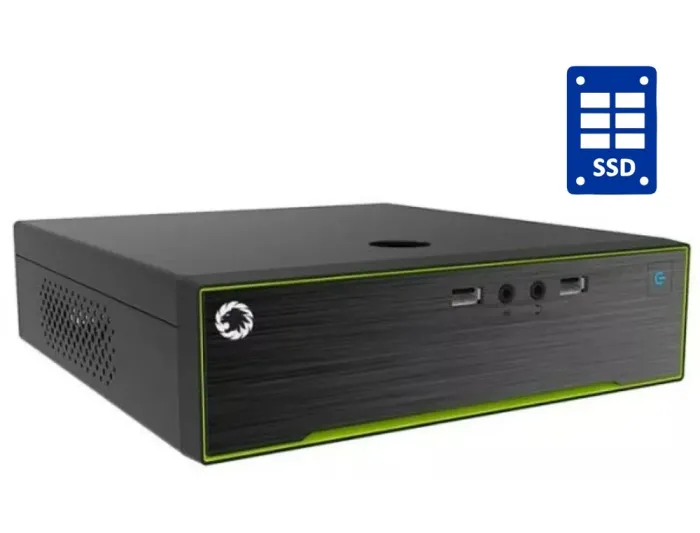 ПК GameMax M200 SFF / Intel Celeron J3455 (4 ядра по 1.5 - 2.3 GHz) / 8 GB DDR3 / 120 GB SSD / Intel HD Graphics 500 б/в - зображення 1