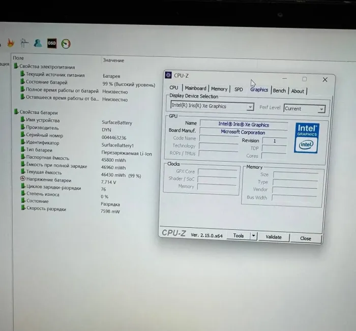 Ультрабук Microsoft Surface Laptop 4 2021 / 13.5" (2496x1664) IPS Touch / Intel Core i7-1185G7 (4 (8) ядра по 3.0 - 4.8 GHz) / 16 GB DDR4 / 512 GB SSD / Intel Iris Xe Graphics / WebCam б/в - зображення 11