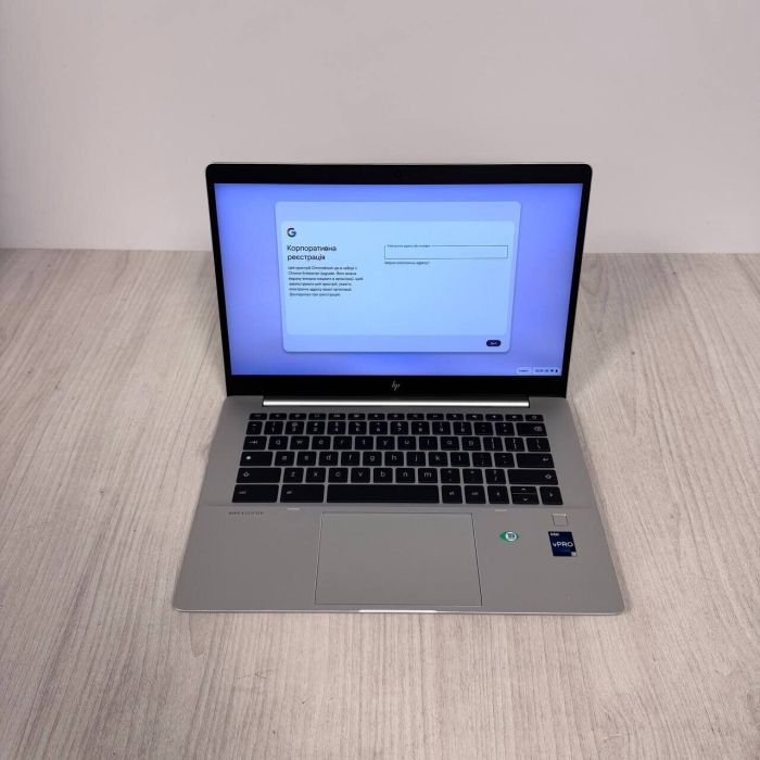 Ультрабук HP Elite c640 G3 Chromebook Enterprise / 14" (1536x864) IPS / Intel Core i7-1265U (10 (12) ядер по 3.6 - 4.8 GHz) / 16 GB DDR4 / 256 GB SSD / Intel UHD Graphics / WebCam / ChromeOS б/в - зображення 2