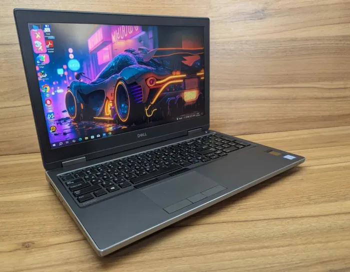 Мобільна робоча станція Dell Precision 7540 / 15.6" (1920x1080) IPS / Intel Core i5-9400H (4 (8) ядра по 2.5 - 4.3 GHz) / 32 GB DDR4 / 512 GB SSD / nVidia Quadro T2000, 4 GB GDDR5, 128-bit / Fingerprint / Windows 10 б/в - зображення 4