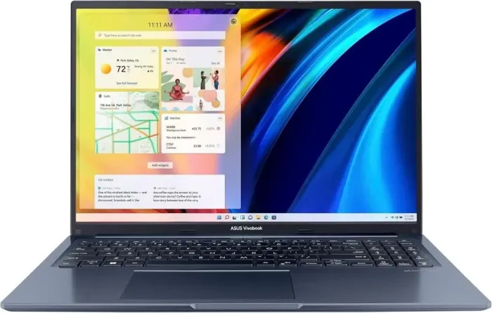 Ультрабук Asus Vivobook 16X M1603QA-RH51-CA / 16" (1920x1200) IPS / AMD Ryzen 5 5600H (6 (12) ядер по 3.3 - 4.2 GHz) / 8 GB DDR4 / 512 GB SSD / AMD Radeon Vega 7 Graphics / WebCam / Win 11 Home б/в - зображення 2