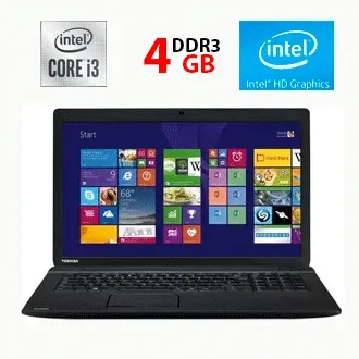 Ноутбук Toshiba Satellite Pro C669 / 15.6" (1366x768) TN / Intel Core i3-380M (2 (4) ядра по 2.53 GHz) / 4 GB DDR3 / 500 GB HDD / Intel HD Graphics 1000 / WebCam б/в - зображення 1
