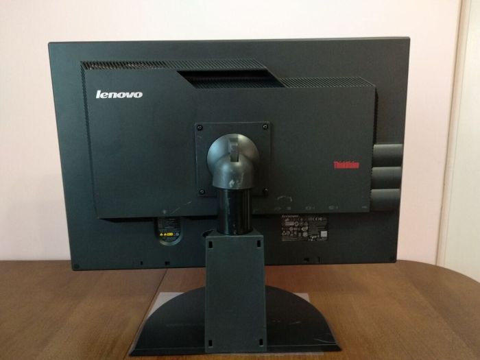 Монітор Lenovo ThinkVision LT2452pwC / 24" (1920x1200) E-IPS / VGA, DVI, DisplayPort, USB / VESA 100x100 б/в - зображення 10