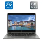 Ультрабук HP zBook 14u G6 / 14" (1920x1080) IPS / Intel Core i5-8365U (4 (8) ядра по 1.6 - 4.1 GHz) / 16 GB DDR4 / 512 GB SSD / Intel UHD Graphics / WebCam / TouchID / Windows 10 б/в