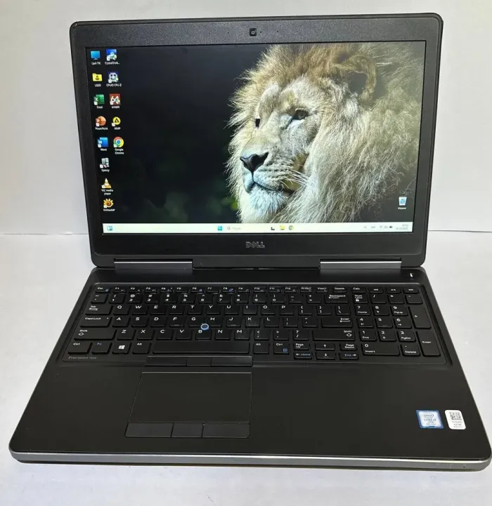 Мобільна робоча станція Dell Precision 7520 / 15,6" (1920x1080) IPS / Intel Core i7-7820HQ (4 (8) ядра по 2,9 - 3,9 ГГц) / 16 ГБ DDR4 / 256 ГБ SSD / nVidia Quadro M1200, 4 ГБ GDDR5, 256-біт / WebCam б/в - зображення 2