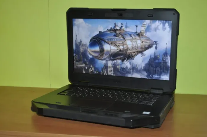 Захищений ноутбук Dell Latitude 5414 Rugged / 14" (1366x768) TN / Intel Core i5-6300U (2 (4) ядра по 2.4 - 3.0 GHz) / 16 GB DDR4 / 1000 GB SSD / Intel HD Graphics 520 / WebCam / Wi-Fi / Bluetooth / Windows 11 Pro б/в - зображення 8