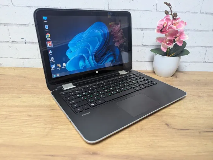 Ноутбук-трансформер HP Pavilion 13-a020nd / 13.3" (1366x768) TN / Intel Core i3-4030U (2 (4) ядра по 1.9 GHz) / 8 GB DDR3 / 128 GB SSD / Intel HD Graphics 4400 / WebCam б/в - зображення 6