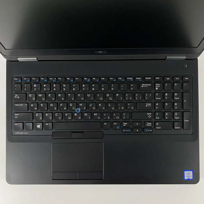 Ноутбук Б-клас Dell Latitude E5570 / 15.6" (1366x768) TN / Intel Core i5-6300HQ (4 ядра по 2.3 - 3.2 GHz) / 8 GB DDR4 / 128 GB SSD / Intel HD Graphics 520 / WebCam / SIM б/в - изображение 4