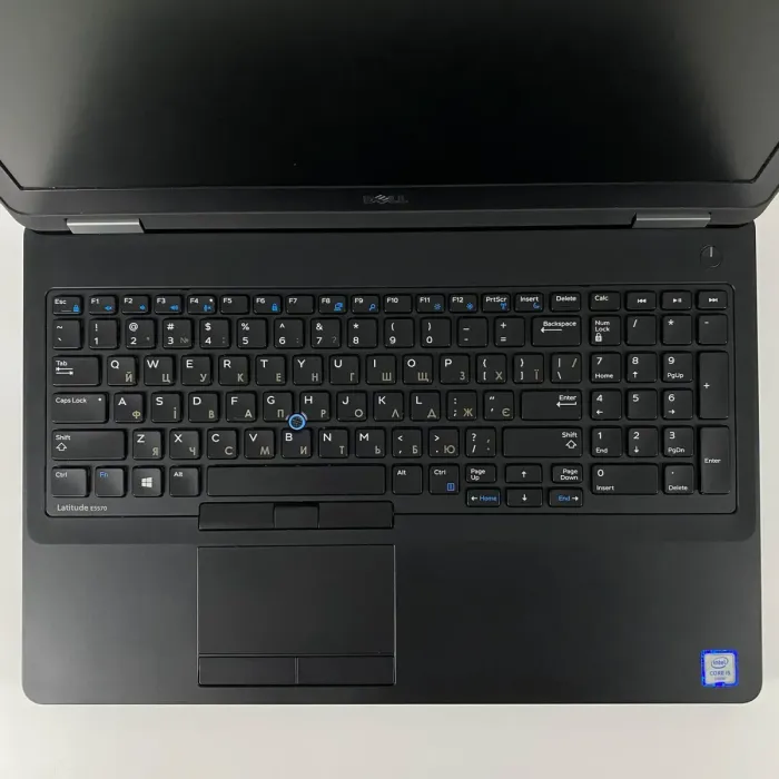 Ноутбук Б-клас Dell Latitude E5570 / 15.6" (1366x768) TN / Intel Core i5-6300HQ (4 ядра по 2.3 - 3.2 GHz) / 8 GB DDR4 / 128 GB SSD / Intel HD Graphics 520 / WebCam / SIM б/в - зображення 4