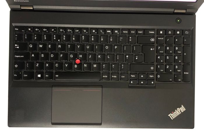 Мобільна робоча станція Lenovo ThinkPad W540 / 15.6" (1920x1080) TN / Intel Core i7-4800MQ (4 (8) ядра по 2.7 - 3.7 GHz) / 8 GB DDR3 / 256 GB SSD / nVidia Quadro K1100M, 2 GB GDDR5, 128-bit / WebCam / DVD-ROM / Win 10 Pro б/в - зображення 9