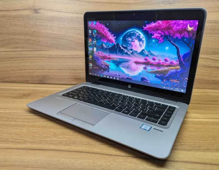 Ультрабук HP EliteBook 840 G4 / 14" (1920x1080) IPS / Intel Core i7-7600U (2 (4) ядра по 2.8 - 3.9 GHz) / 8 GB DDR4 / 240 GB SSD / Intel HD Graphics 620 / WebCam / Fingerprint / Windows 10 б/в - зображення 5