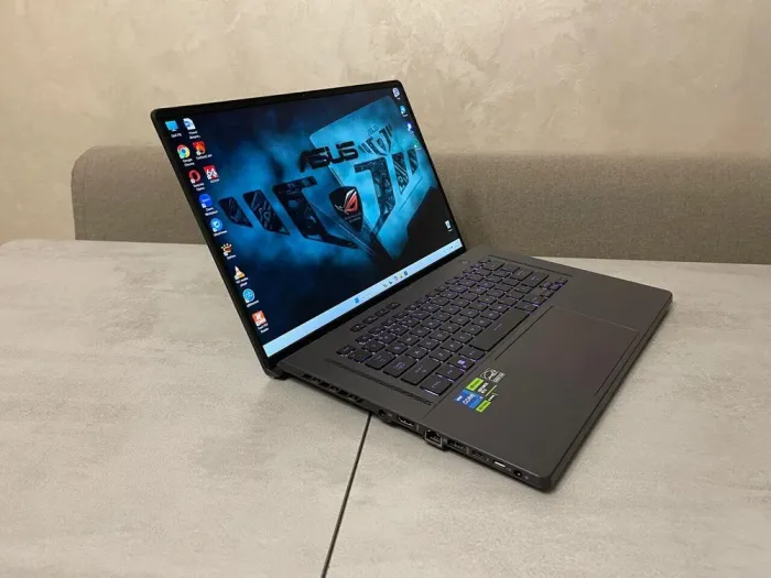 Ігровий ноутбук Asus ROG Zephyrus G16 GU603 / 15.6" (1920x1080) IPS / Intel Core i7-13620H (10 (16) ядер по 3,6 - 4,9 ГГц) / 16 ГБ DDR4 / 512 ГБ SSD M.2 / nVidia GeForce RTX 4060, 8 ГБ GDDR6, 128-bit / WebCam б/в - зображення 5