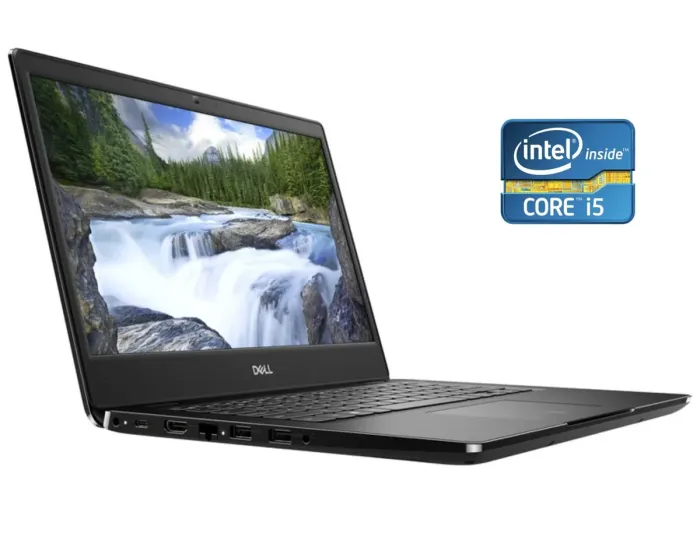 Ультрабук Dell Latitude 3400 / 14" (1920x1080) TN / Intel Core i5-8265U (4 (8) ядра по 1.6 - 3.9 GHz) / 8 GB DDR4 / 256 GB SSD M.2 / Intel UHD Graphics 620 / WebCam / Win 10 Pro б/в - зображення 1