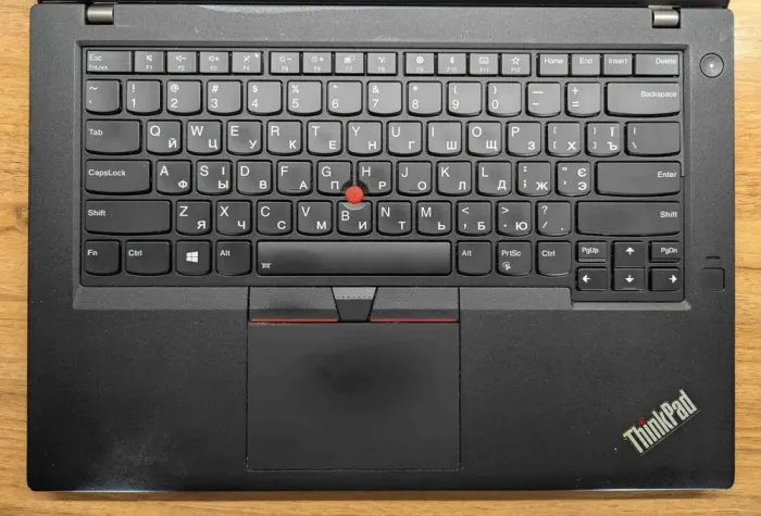 Ультрабук Lenovo ThinkPad T480 / 14" (2560x1440) IPS Touch / Intel Core i7-8650U (4 (8) ядра по 1.9 - 4.2 GHz) / 16 GB DDR4 / 512 GB SSD / nVidia GeForce MX150, 2 GB GDDR5, 64-bit / WebCam / Fingerprint / Windows 10 б/в - зображення 5