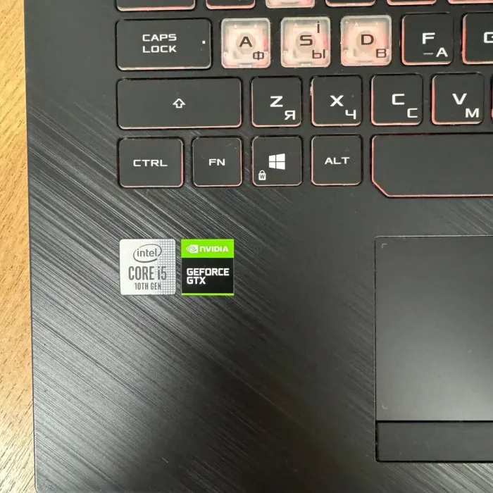 Ігровий ноутбук Б-клас Asus Rog Strix G512LI / 15.6" (1920x1080) IPS / Intel Core i5-10300H (4 (8) ядра по 2.5 - 4.5 GHz) / 8 GB DDR4 / 512 GB SSD / nVidia GeForce GTX 1650 Ti, 4 GB GDDR6, 128-bit б/в - зображення 8