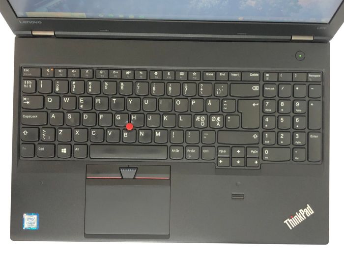 Ноутбук Б-клас Lenovo ThinkPad L570 / 15.6" (1920x1080) IPS / Intel Core i7-7500U (2 (4) ядра по 2.7 - 3.5 GHz) / 8 GB DDR3 / 256 GB SSD / Intel HD Graphics 620 / WebCam / Win 10 Pro б/в - зображення 8