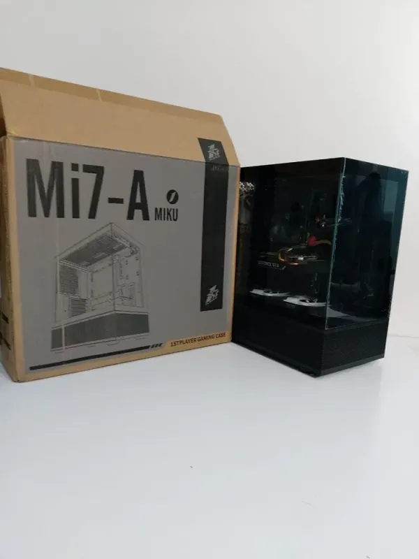 Ігровий ПК 1stPlayer Mi7-A Tower / Intel Core i5-9400 (6 ядер по 2,9 - 4,1 ГГц) / 32 ГБ DDR4 / 256 ГБ SSD M.2 + 512 ГБ SSD / nVidia GeForce GTX 1660 Ti, 6 ГБ GDDR6, 192-біт / 500 Вт б/в - зображення 3