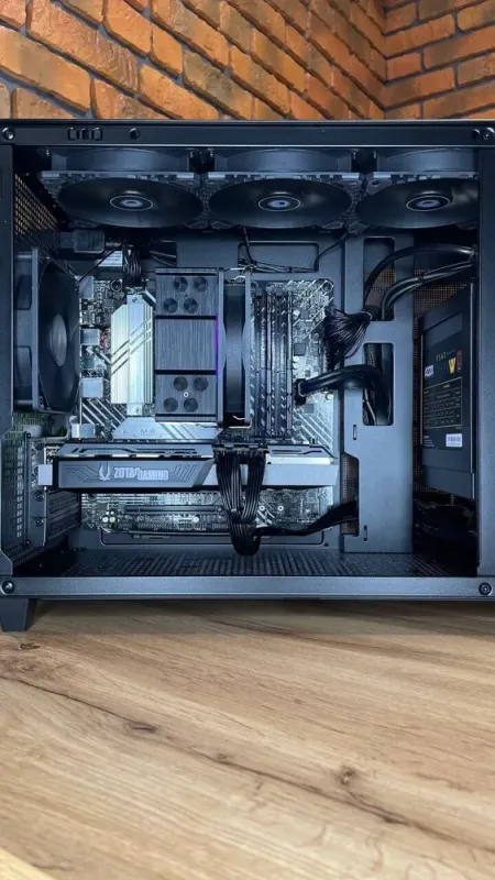 Ігровий ПК Asus Prime AP201 Black Tower / Core i5-12400F (6(12) ядра по 2.5-4.4GHz) / 16GB DDR4 / 1000GB SSD M.2 / GeForce RTX 3070, 8GB GDDR6, 256bit / HDMI / 750W - зображення 8