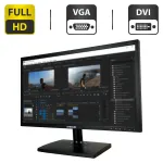 Монітор Samsung S22C200B Black / 22" (1920x1080) TN+film / VGA, DVI / VESA 100x100 б/в