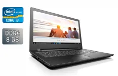 Ноутбук Б-клас Lenovo IdeaPad 110-151SK / 15.6" (1366x768) TN / Intel Core i3-6100U (2 (4) ядра по 2.3 GHz) / 8 GB DDR4 / 240 GB SSD / Intel HD Graphics 520 / WebCam / Windows 10 б/в