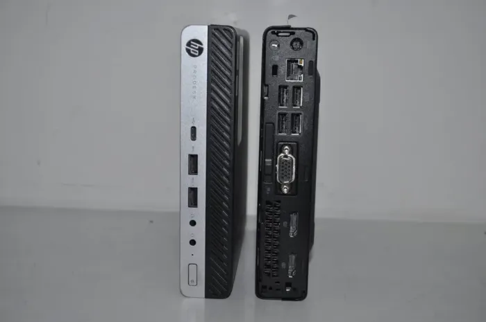 Неттоп HP ProDesk 600 G3 Mini PC USFF / Intel Core i3-7100T (2 (4) ядра по 3.4 GHz) / 12 GB DDR4 / 500 GB SSD / Intel HD Graphics 630 / Windows 11 Pro б/в - зображення 5