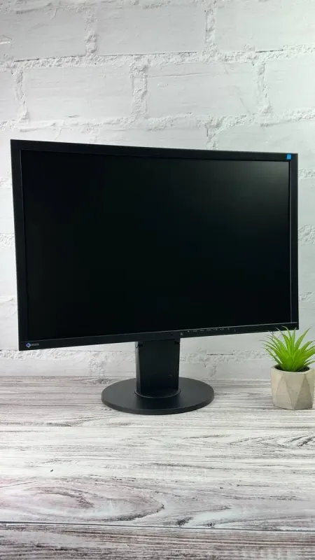 Монітор EIZO FlexScan EV2416W / 24" (1920x1200) TN / 1x DP, 1x VGA, 1x DVI / Вбудовані колонки 2х 1W б/в - зображення 2